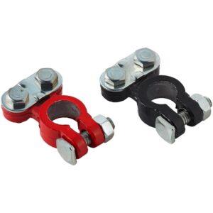 Coppia Morsetti per Batteria Auto Moto 6-12V
